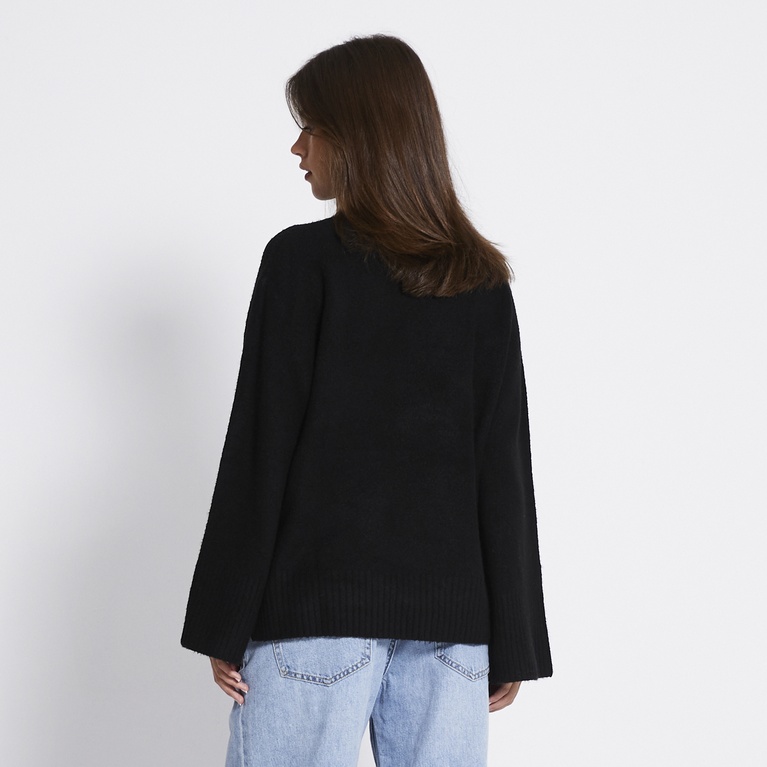 Knit sweater "Erica" Black